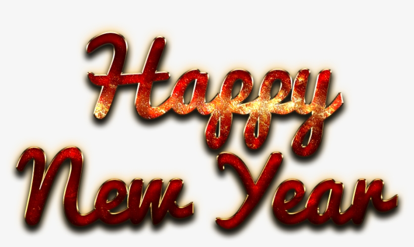 Happy New Year Letter Png Clipart - Portable Network Graphics, transparent png download