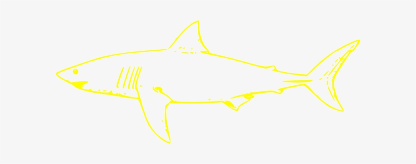 Yellow Shark Clip Art - Yellow Shark Free Clipart, transparent png download