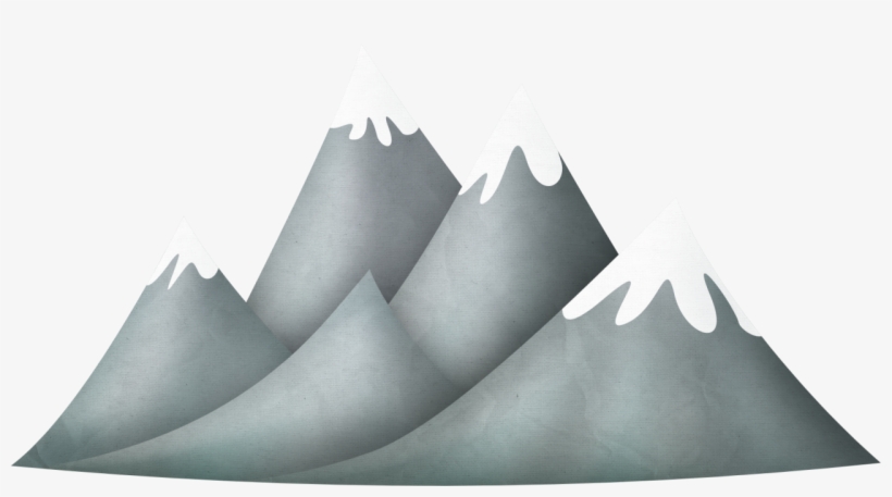 Mountains - Montaña Nevada Dibujo Png, transparent png download