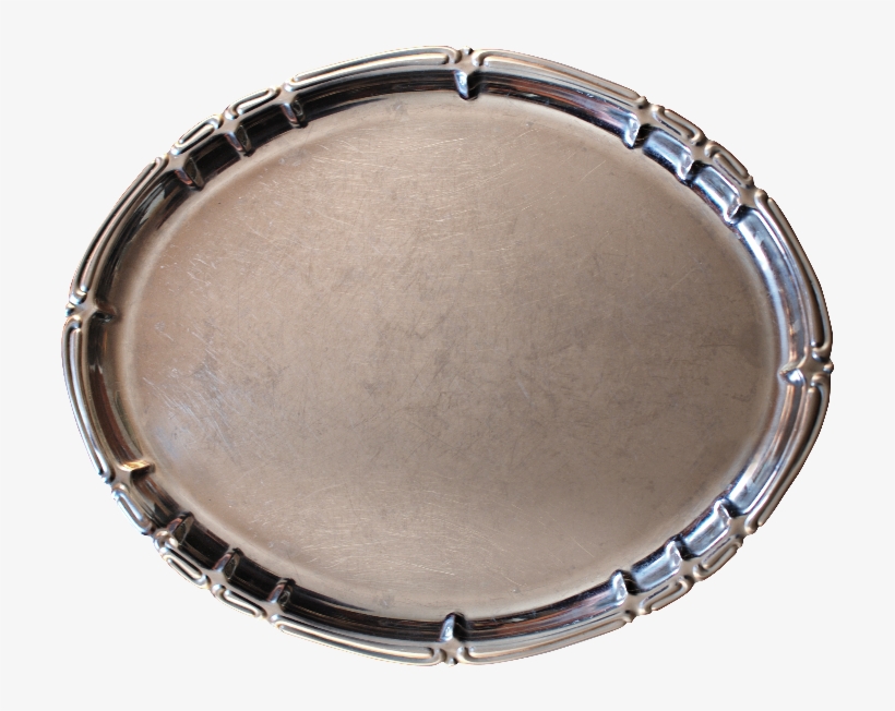 Silver Tray Png - Tray Png, transparent png download