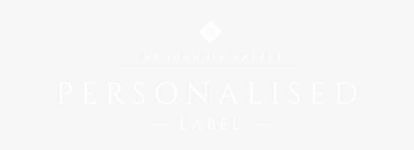 Johnnie Walker Personalised Bottle - White Cinematic Bars Png, transparent png download