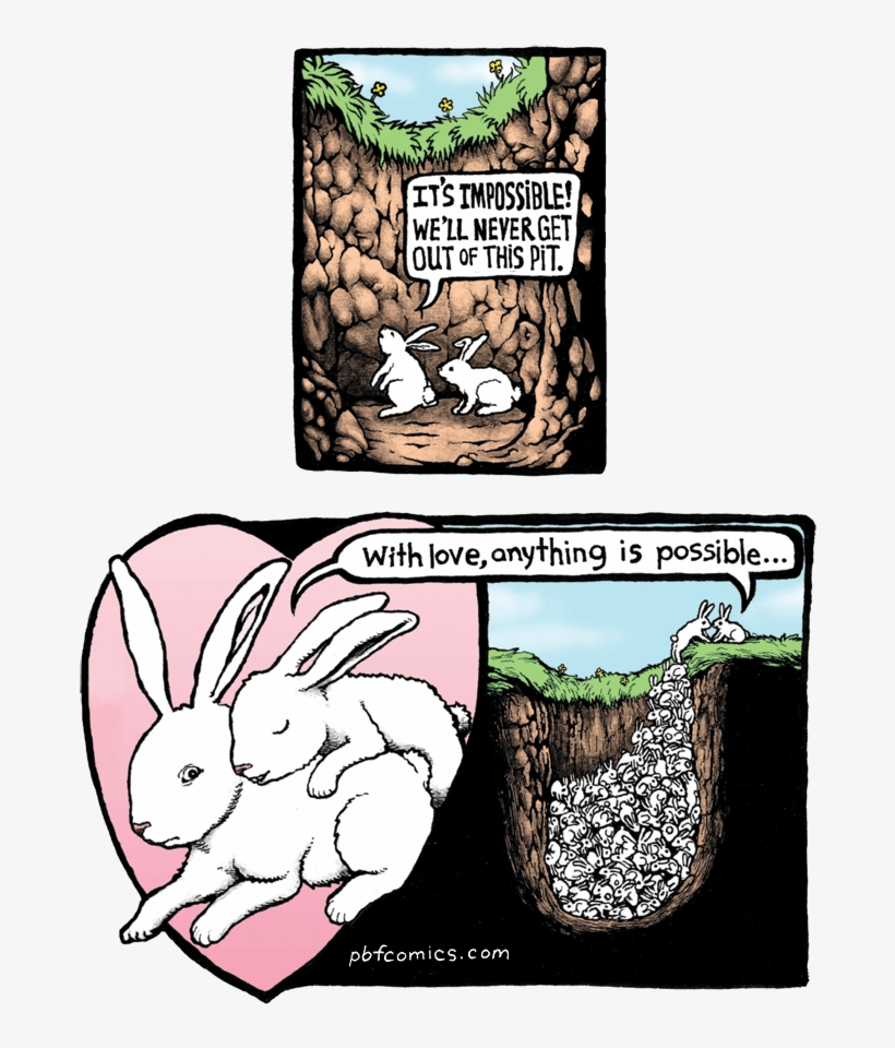 Bunny Pit - « - Dark Comics, transparent png download