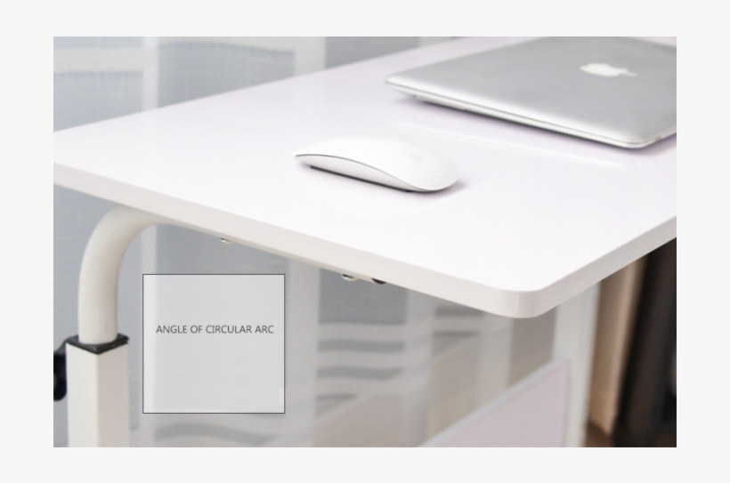 Osuki Mobile Height-adjustable Table 60 X 40cm With - Desk, transparent png download