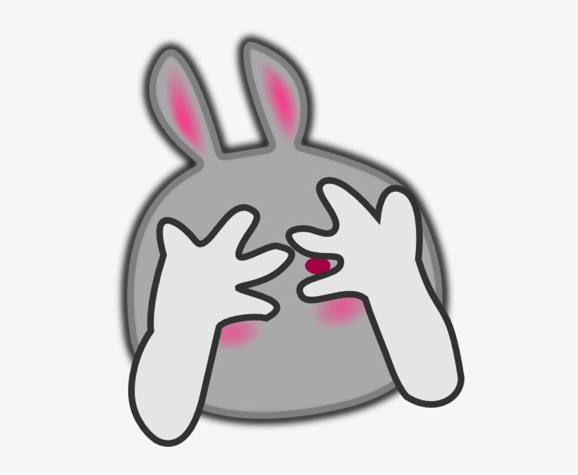 Original Png Clip Art File Shy Rabbit Svg Images Downloading, transparent png download