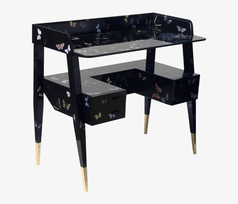 Desk Farfalle On Black - Farfalle, transparent png download
