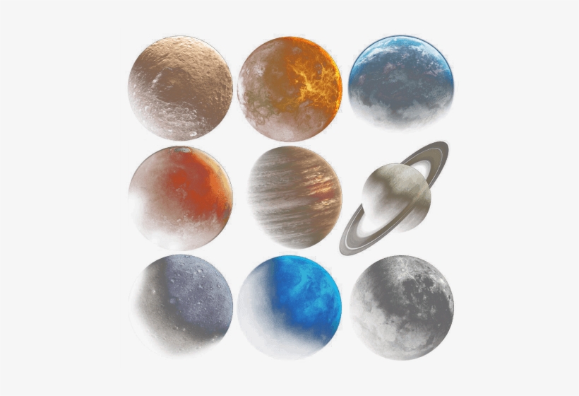 Best Nine Planets Png - Planets Png, transparent png download