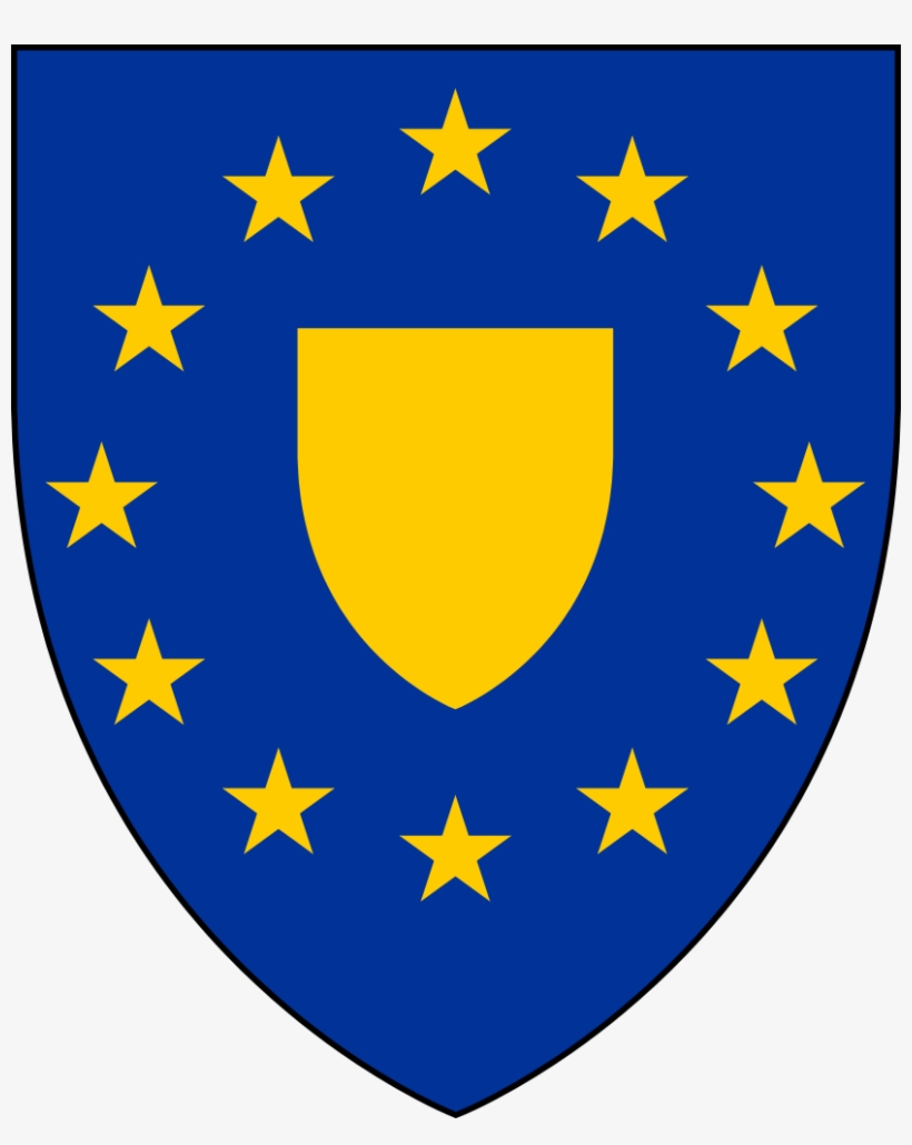 Ocarms For The European Union Ministry Of Heraldry - European Union Flag, transparent png download