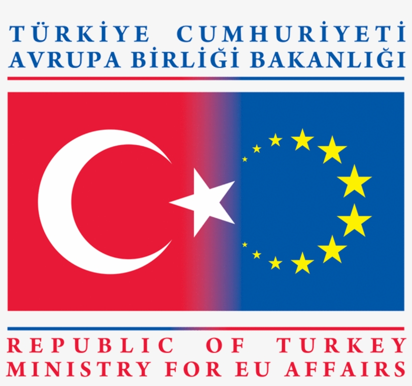 The Logo Of Turkey's Application To The Eu - Ministry Of European Union Affairs, transparent png download