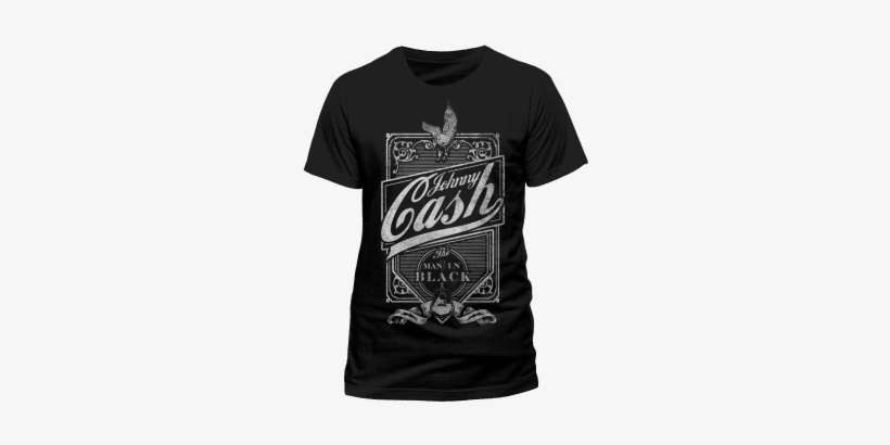 Johnny Cash Label Unisex T-shirt - T Shirt Star Wars, transparent png download