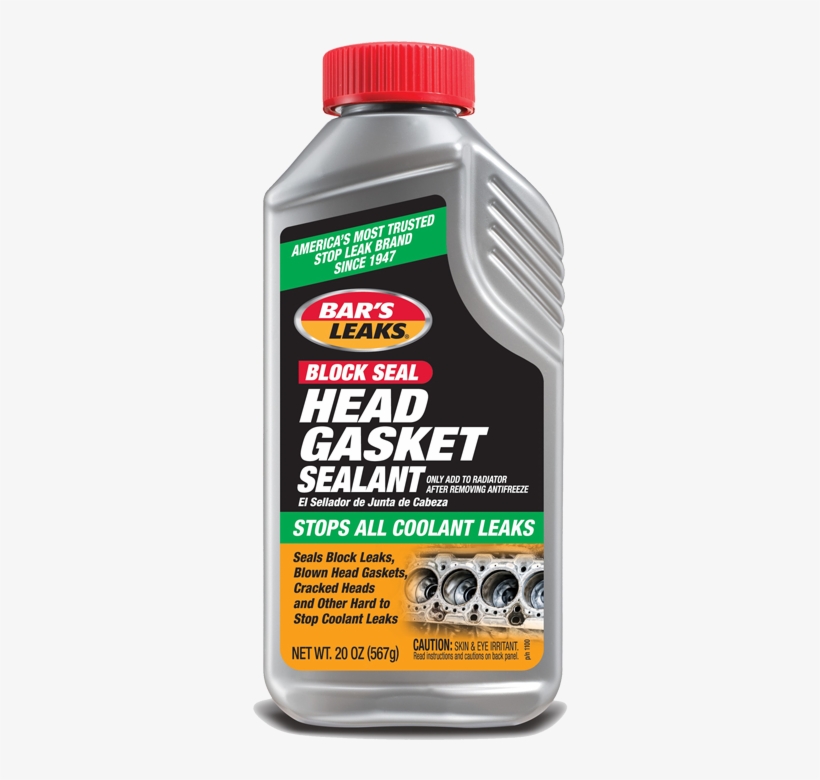 Head Gasket Sealant - Bar's Leaks Head Gasket Sealant, transparent png download