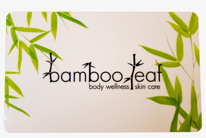 Gift Cards Can Be Redeemed At The Upland Location, - Bamboo Leaves, transparent png download