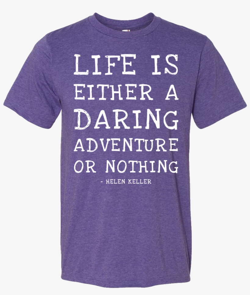 Life Is Either A Daring Adventure, Or Nothing Helen - Music, transparent png download
