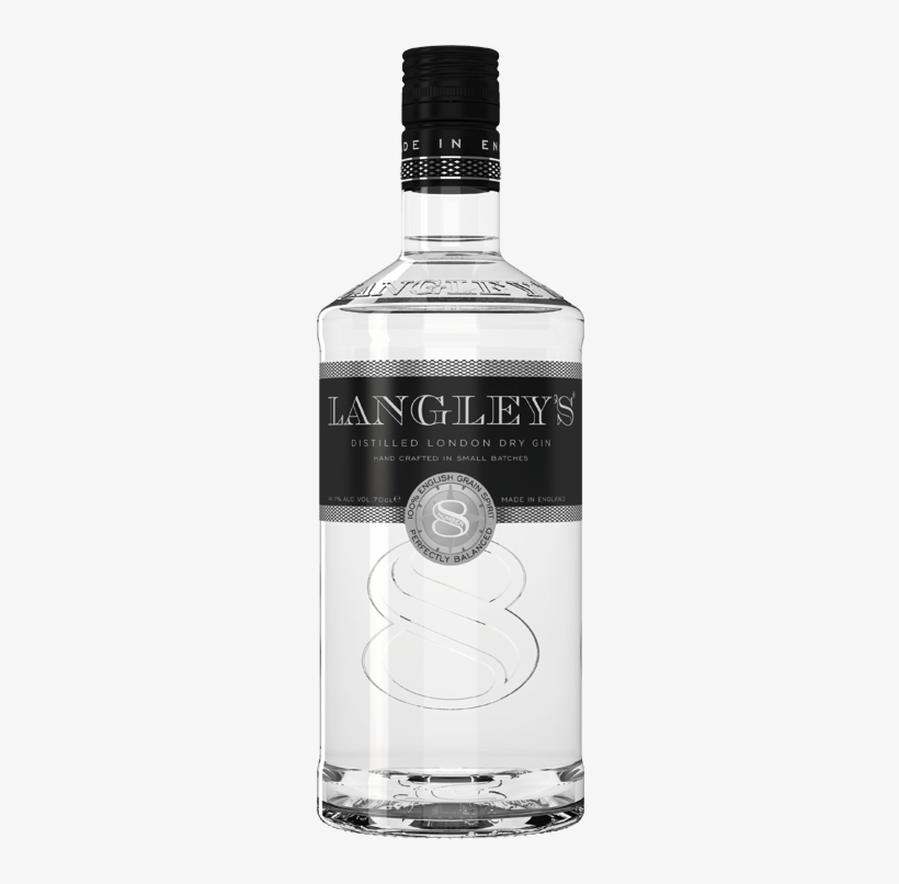 Mid Palate Of A Delicate Sweetness With Citrus Notes - Langley's No 8 Distilled London Gin, transparent png download