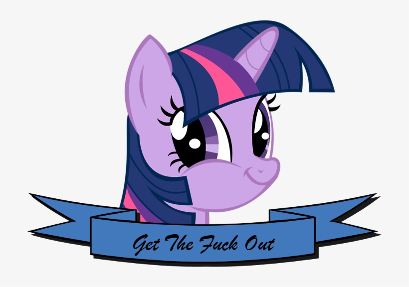Banner, Gtfo, Meme, Mouthpiece, Old Banner, Parody, - Twilight Sparkle Meme Face, transparent png download