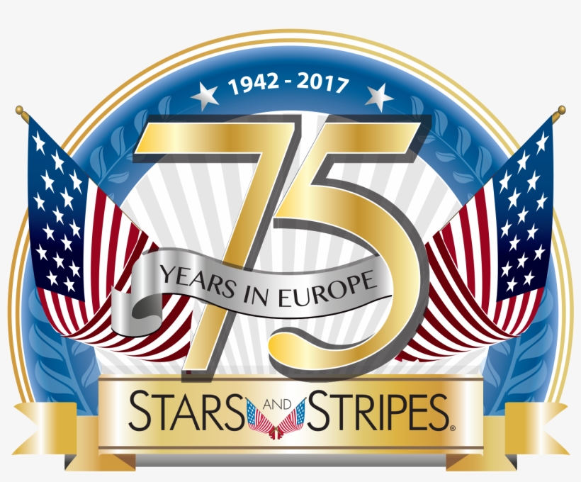 75 Years In Europe - Stars And Stripes, transparent png download