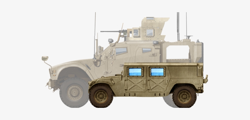 Mat-v Hummer Comparison - Oshkosh Vs Humvee Transparent PNG - 548x315 ...