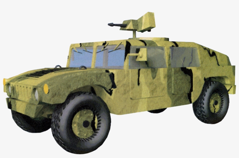 Humvee Scanned From Pc Spiel Game Magazine (thanks - Armored Car, transparent png download