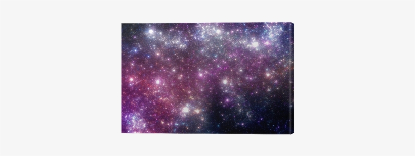 Canvas Print • Pixers® • We Live To Change - Space Galaxy Leisure Women Handbag Satchel Wallet, transparent png download