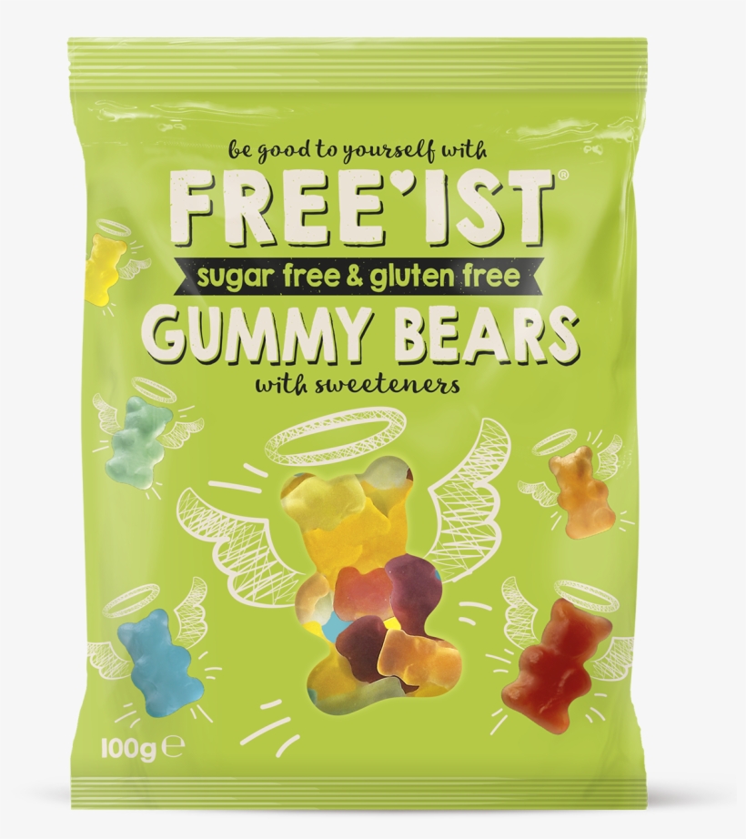 Sugar Free Gummy Bears - Gummy Bear, transparent png download