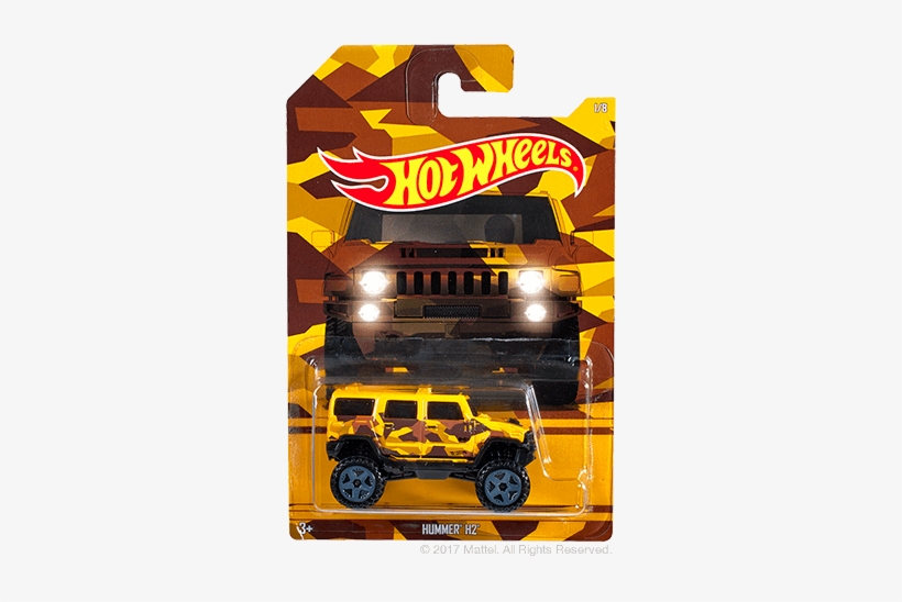 Hummer H2 - Hotwheels Hummer H2 Camouflage, transparent png download