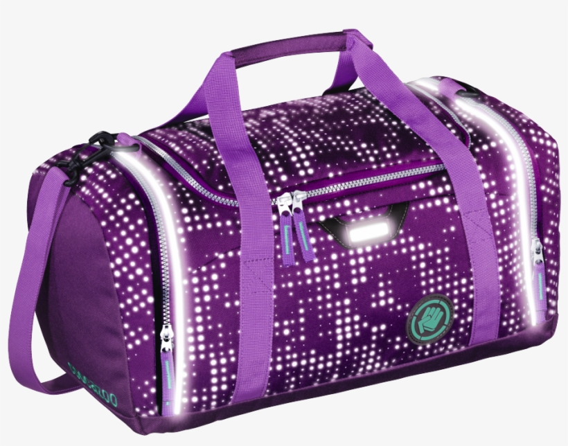 Abx High-res Image - Sporttasche Sporterporter, Purple Galaxy Reflective, transparent png download