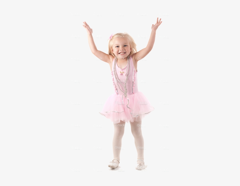 Stock Photo 21946081 Enthusiastic And Happy Little - Little Girl Dance Png, transparent png download