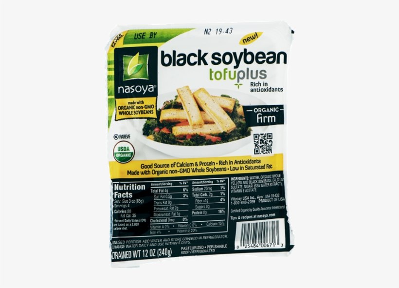 Nasoya Tofuplus, Organic, Extra Firm - 14 Oz Pouch, transparent png download