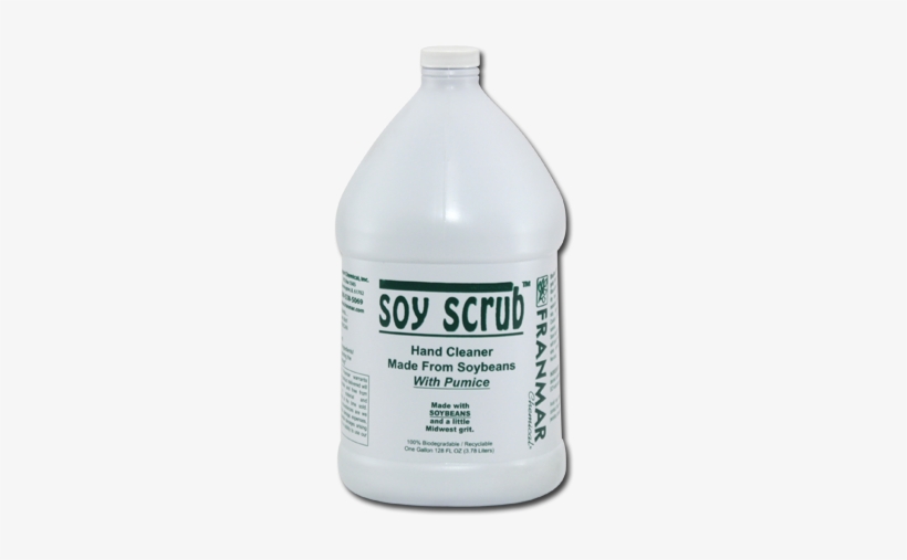 Soy Scrub Hand Soap - Bottle, transparent png download