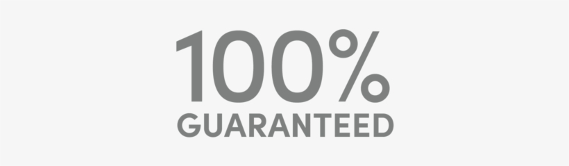 100% Guaranteed, transparent png download