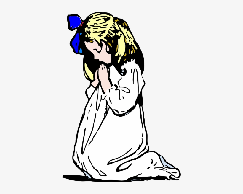 Clip Art Free Download Bedtime Prayer Clipart - Thank You Prayer For Kids, transparent png download