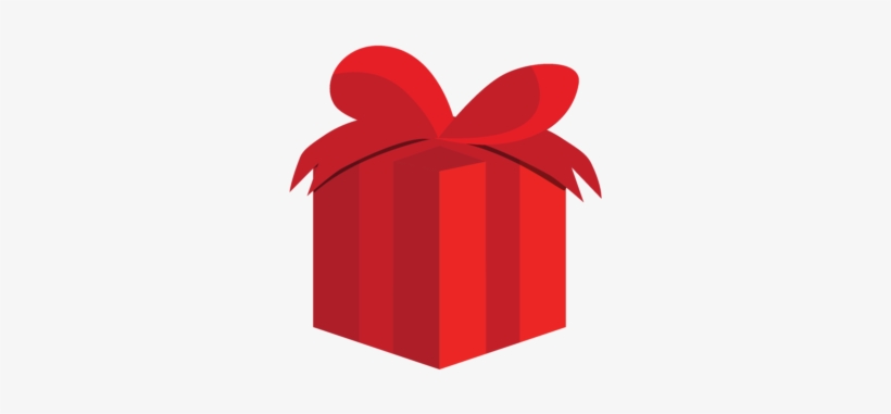 Happy Birthday Gift Red Red - Blue, transparent png download