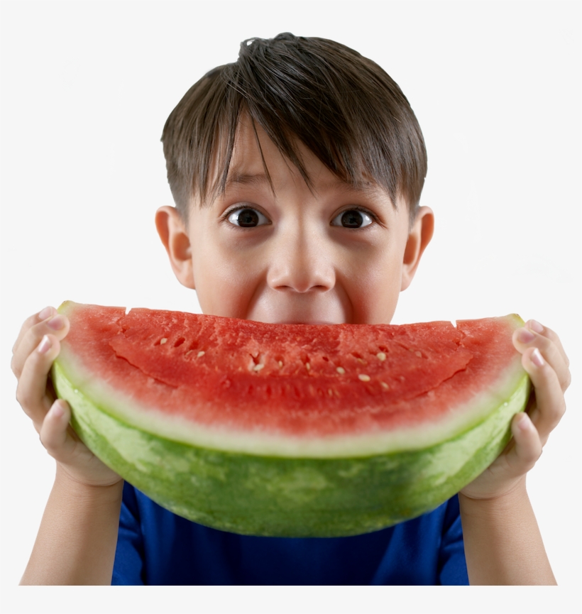 Child With Watermelon - Accenture Life Insurance Solutions Group, transparent png download