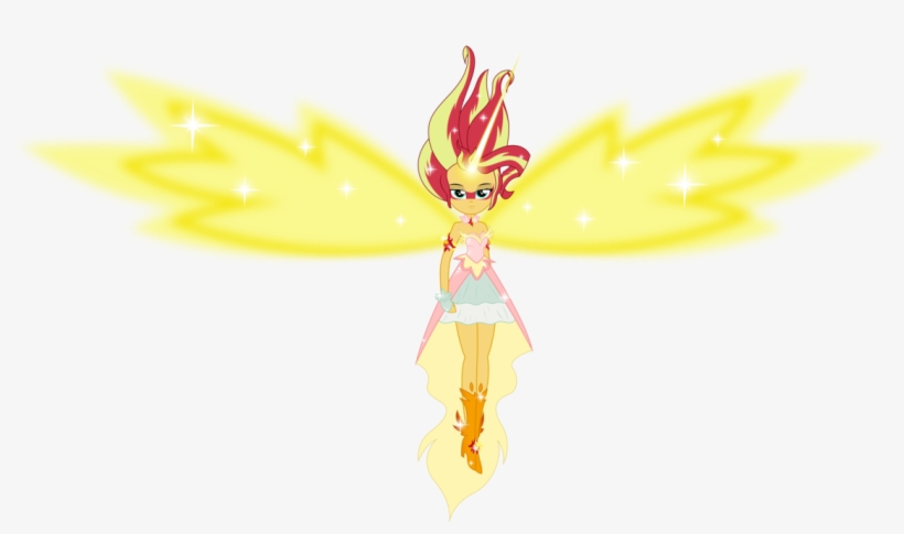 Sunset Shimmer - Mlp Eg Daydream Shimmer, transparent png download