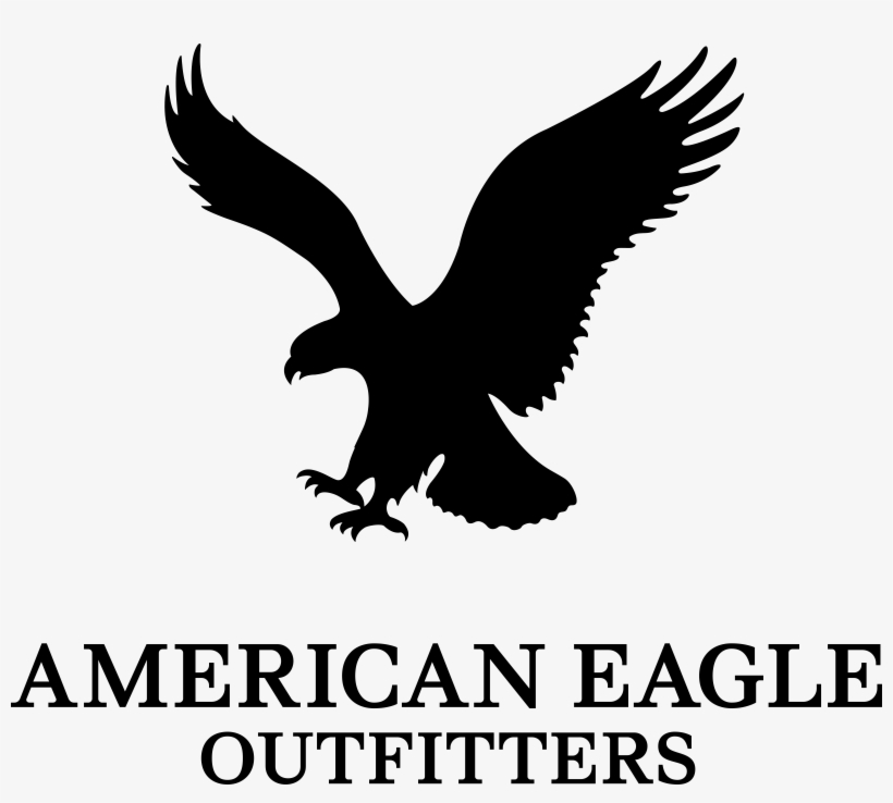 American Eagle Outfitters Logo Black And White - American Eagle Logo Png, transparent png download