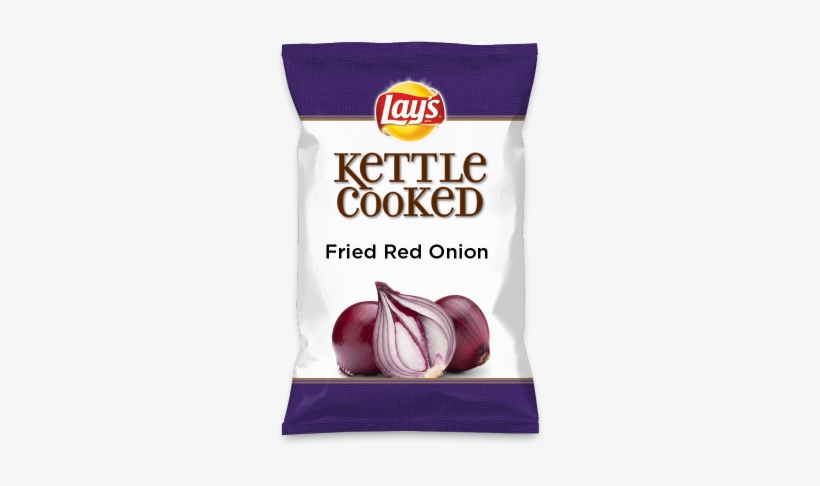 Wouldn't Fried Red Onion Be Yummy As A Chip Lay's Do - Lays Kettle Cooked Potato Chips, Creamy Mediterranean, transparent png download