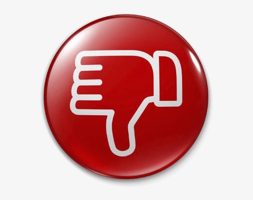 Thumbs Down Transparent - Pulgar Arriba Y Abajo, transparent png download