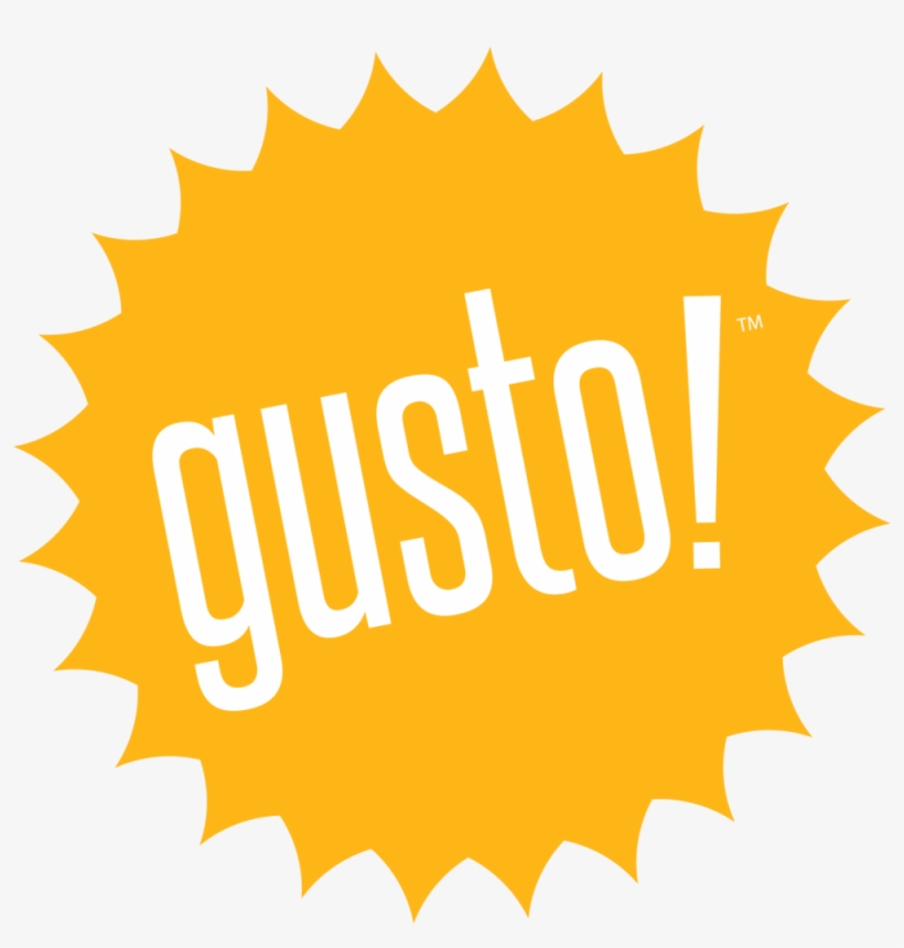 Gusto Logo Notag 72 Rgb, transparent png download