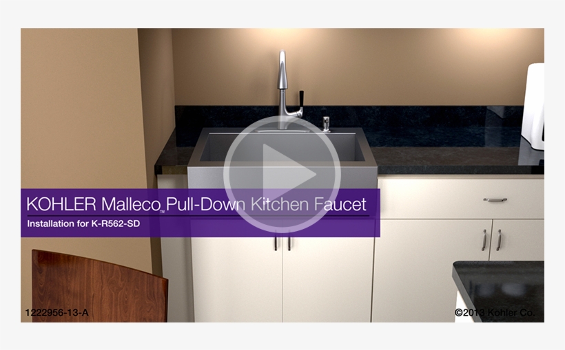 This Video Demonstrates Step By Step Installation Instructions - Sink, transparent png download