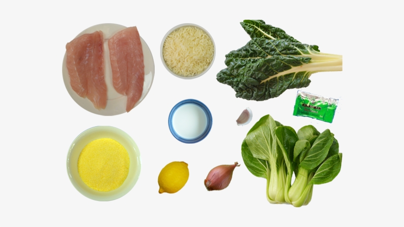 Crispy-barramundi Ingredients - Tatsoi, transparent png download
