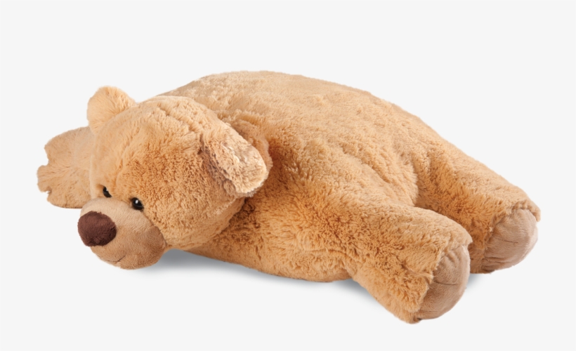 Pillow Bear - Teddy Bear, transparent png download