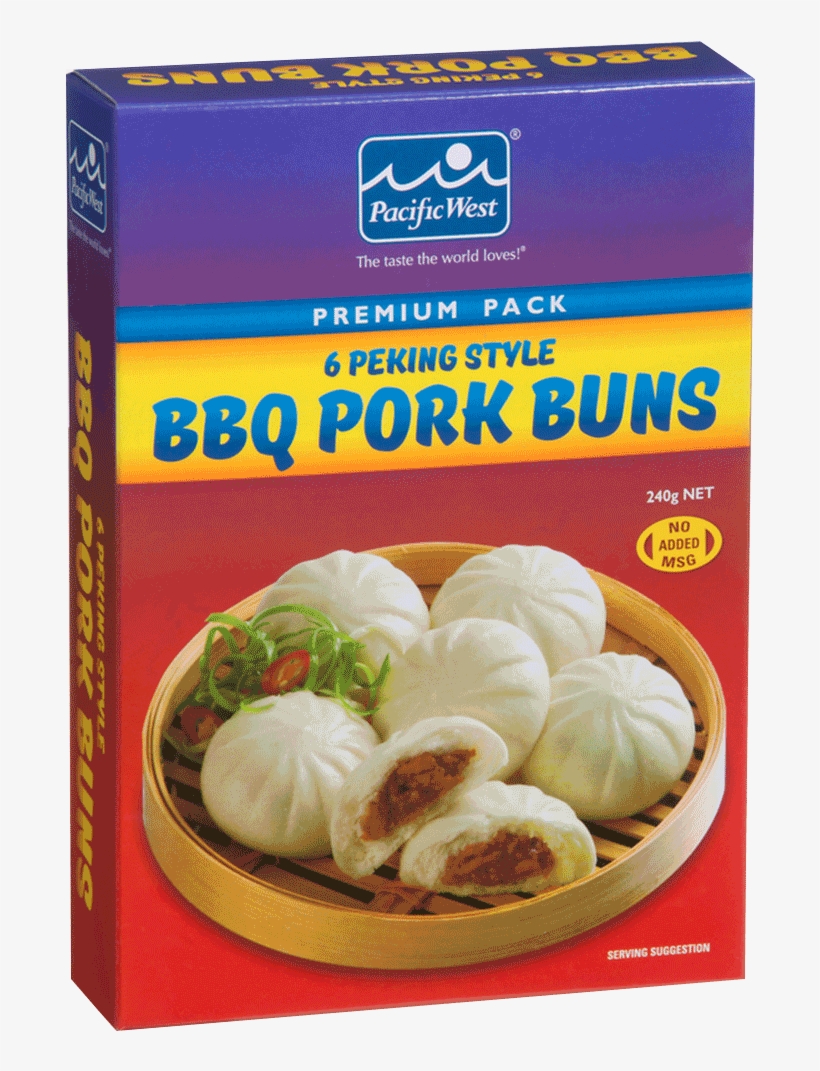 Pacific West Bbq Pork Buns - Pacific West, transparent png download