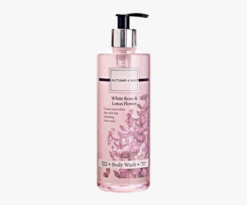 White Rose & Lotus Flower Body Wash - Lotus Flower Body Wash, transparent png download