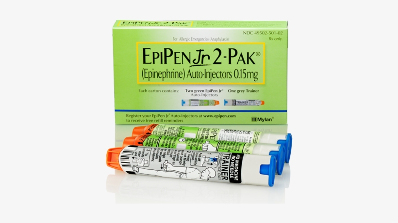 Epipen Jr - 2-pak - Epipen Jr, transparent png download