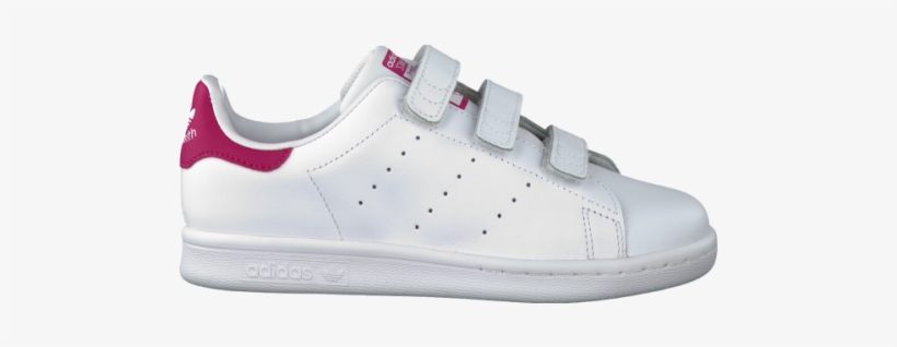 Adidas White Adidas Sneakers Stan Smith Cf C Girls' - Sneakers, transparent png download