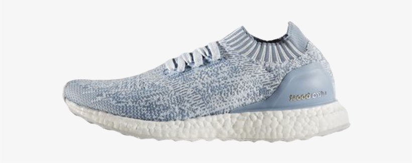 Adidas Ultra Boost White And Blue - Adidas Ultra Boost Uncaged Damen, transparent png download
