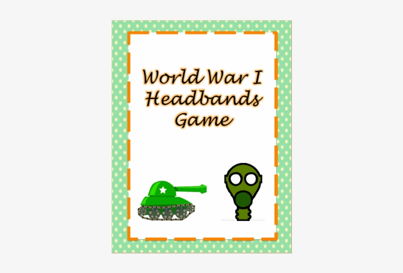 World War 1 Headbands Game - Cartoon Tank Shower Curtain, transparent png download