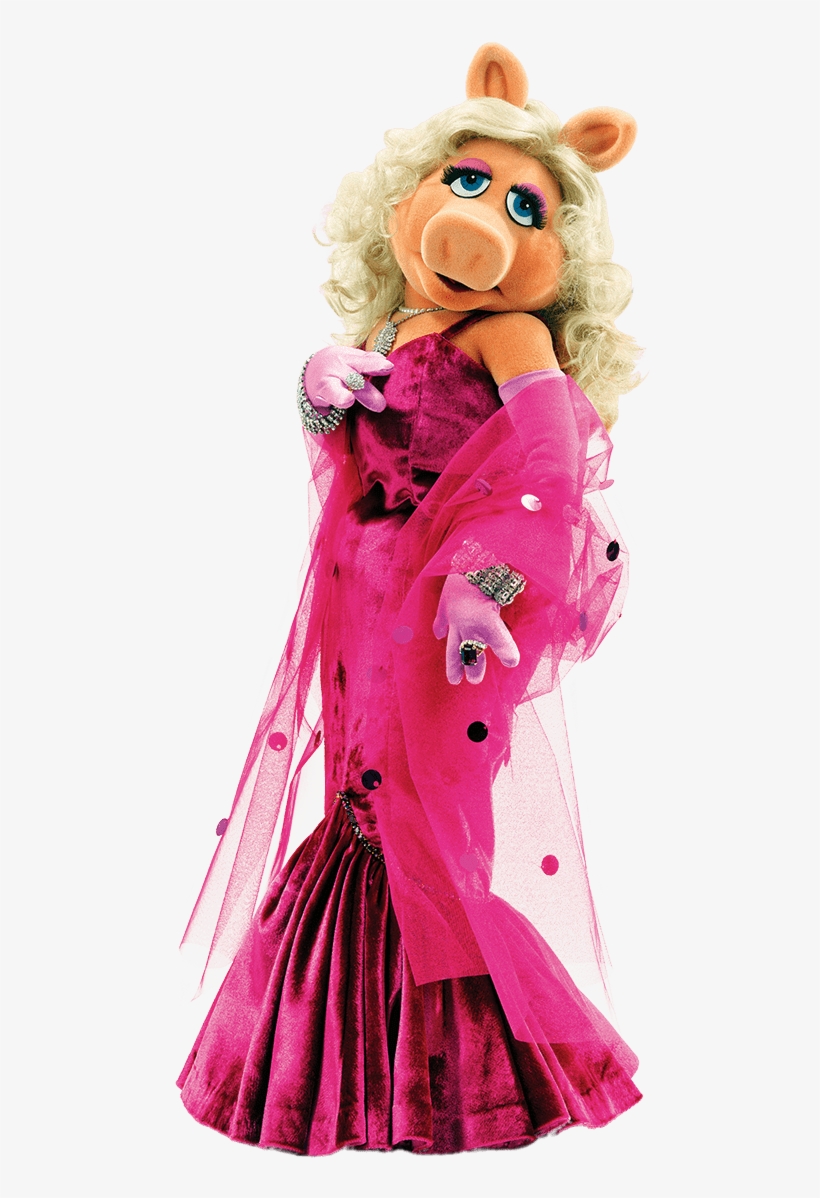 Miss Piggy Pink Gown Png - Miss Piggy Png, transparent png download