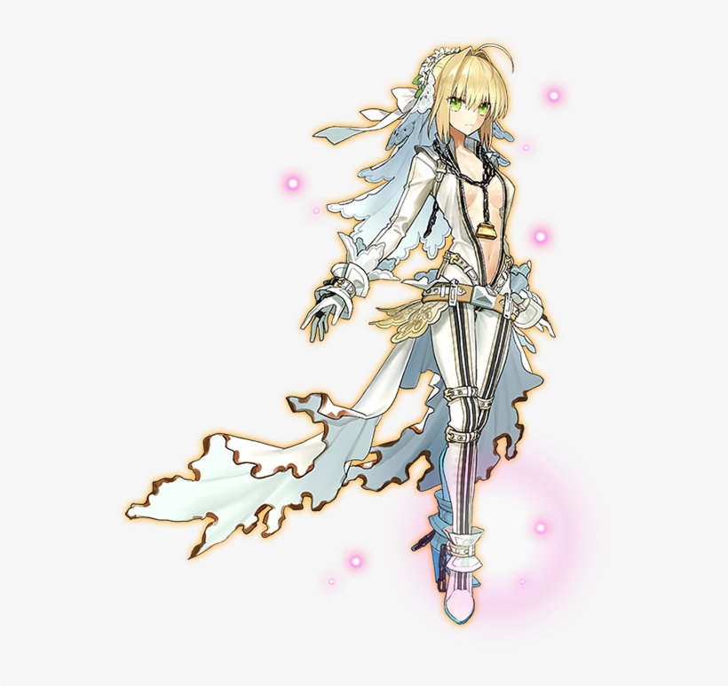 Unshackled Bridal Gown - Fate/extella [limited Box] (multi-language), transparent png download