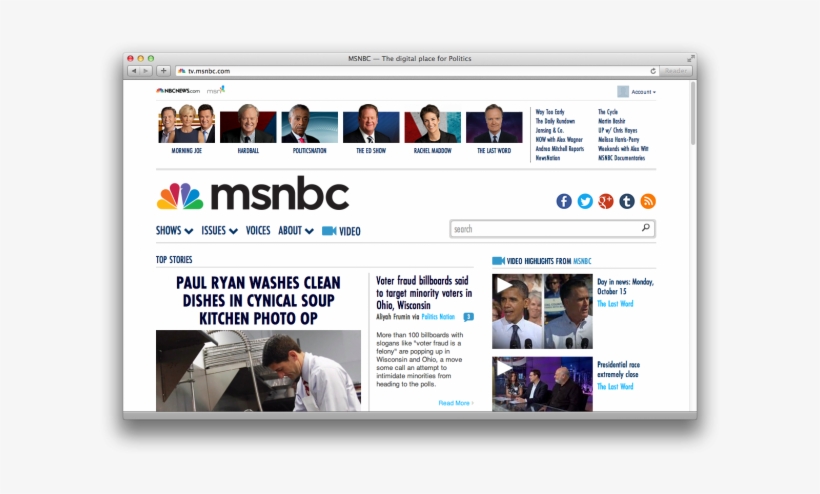 Visit Tv - Msnbc - Com - Msnbc, transparent png download