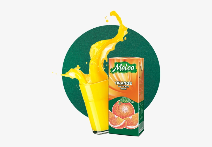 Orange Juice Drink - Melco Juice 250ml, transparent png download